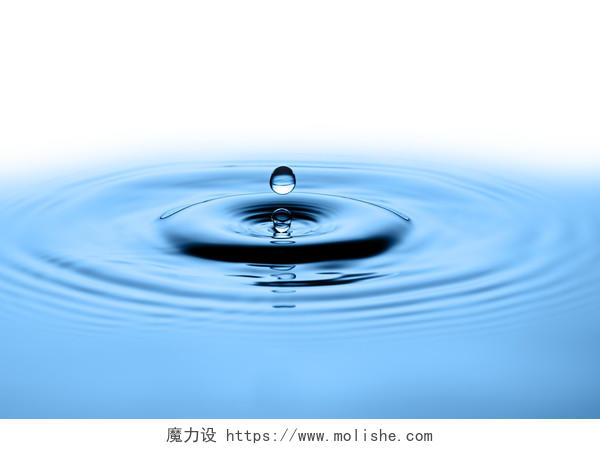 水滴波纹背景渲染节水宣传周世界节水日